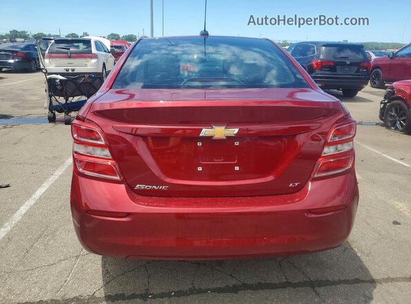 1G1JD5SH2H4143022 2017 CHEVROLET SONIC Red Հետևի տեսք