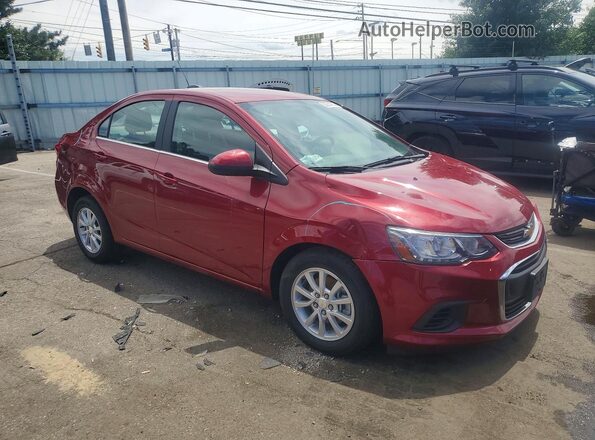 1G1JD5SH2H4143022 2017 CHEVROLET SONIC Red Առջևի աջ