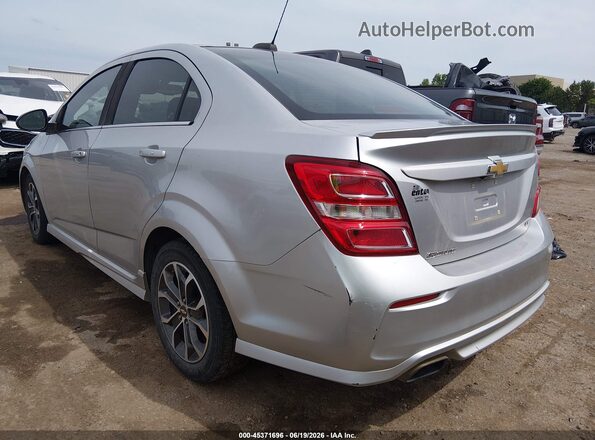 1G1JD5SH2H4164419 2017 CHEVROLET SONIC Silver უკანა მარცხენა
