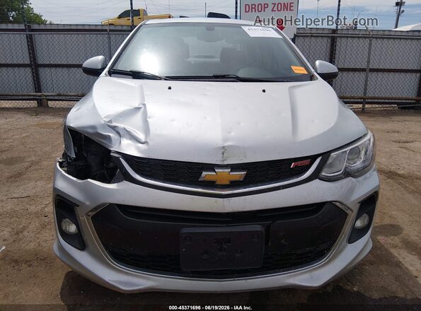 1G1JD5SH2H4164419 2017 CHEVROLET SONIC Silver უკანა სალონის ხედი