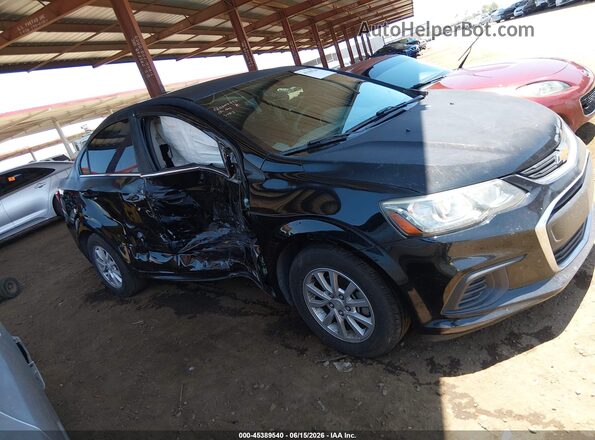 1G1JD5SH3H4103483 2017 CHEVROLET SONIC Черный Вид спереди