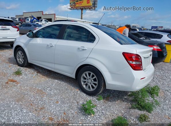 1G1JD5SH4H4130577 2017 CHEVROLET SONIC White Trasero izquierdo