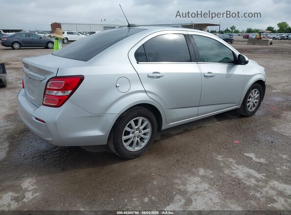 1G1JD5SH7H4163606 2017 CHEVROLET SONIC Silver უკანა მარჯვენა