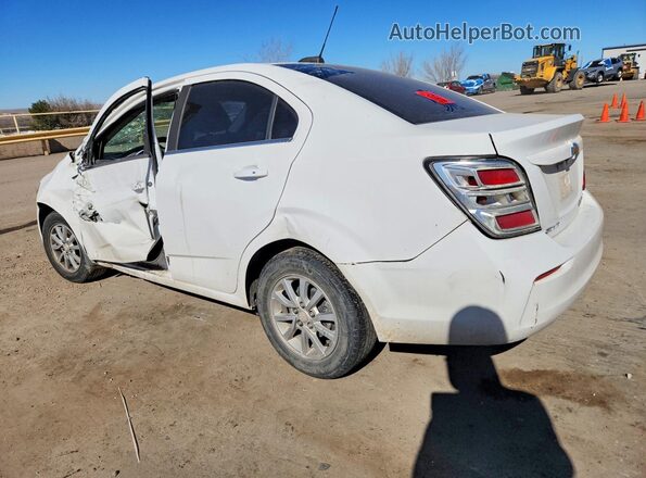 1G1JD5SH7J4120650 2018 CHEVROLET SONIC White Tył lewy