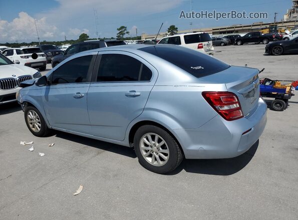 1G1JD5SH9J4100349 2018 CHEVROLET SONIC Синий Задняя левая четверть