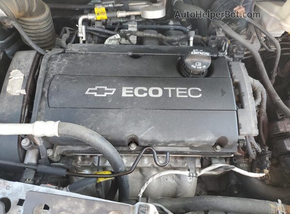 1G1JD5SH9J4100349 2018 CHEVROLET SONIC Синий Вид задней части салона