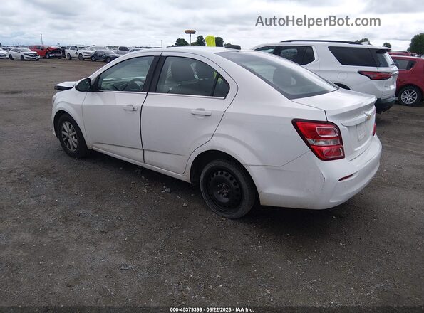 1G1JD5SHXH4122175 2017 CHEVROLET SONIC Белый Задняя левая четверть