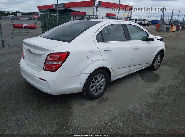1G1JD5SHXH4122175 2017 CHEVROLET SONIC Белый Задняя правая четверть