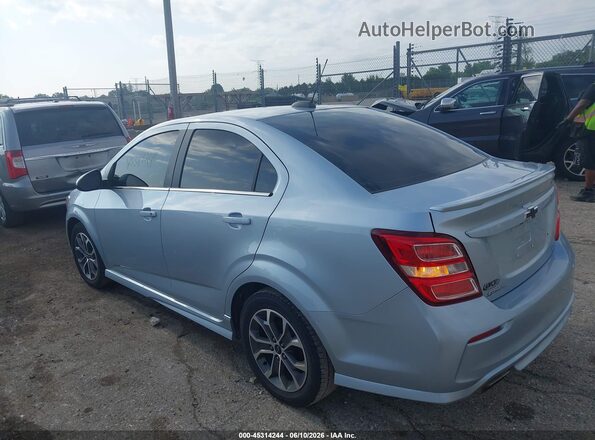 1G1JD5SHXJ4133778 2018 CHEVROLET SONIC Silver Tył lewy