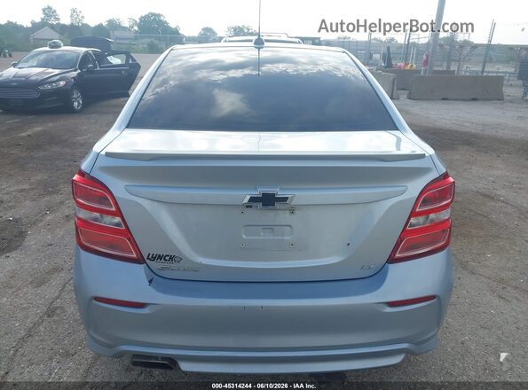 1G1JD5SHXJ4133778 2018 CHEVROLET SONIC Silver 