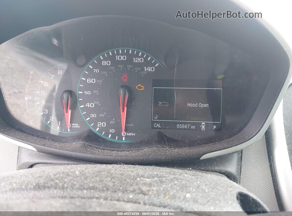 1G1JF5SB0H4120313 2017 CHEVROLET SONIC White უკანა სავარძლების ხედი