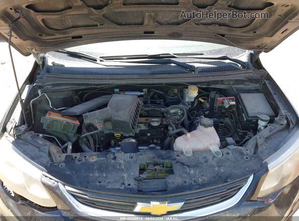 1G1JF5SB1L4115288 2020 CHEVROLET SONIC Black Вид ззаду