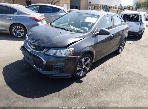 1G1JF5SB3K4121110 2019 CHEVROLET SONIC Black Առջևի ձախ երեք քառորդ տեսարան