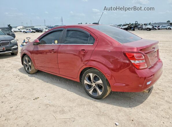 1G1JF5SB5H4117889 2017 CHEVROLET SONIC Red Հետևի ձախ