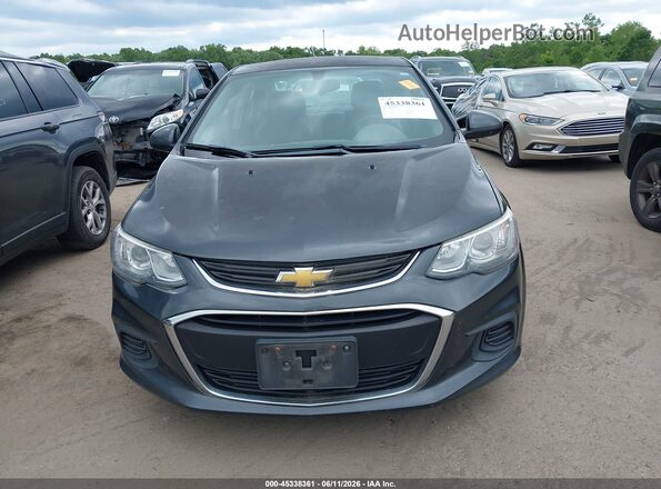 1G1JF5SB7H4136718 2017 CHEVROLET SONIC Black Instrument cluster view