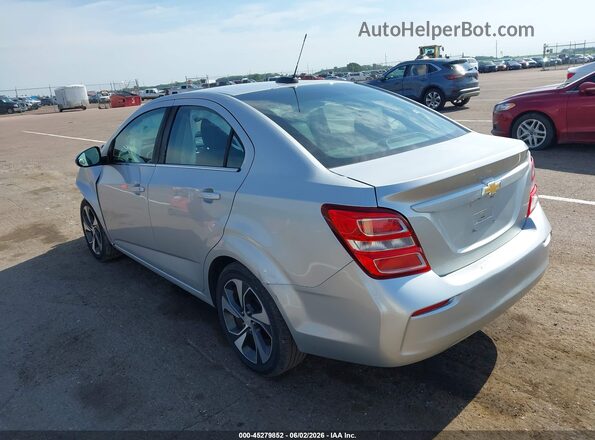 1G1JF5SB8J4132151 2018 CHEVROLET SONIC Silver Tył lewy
