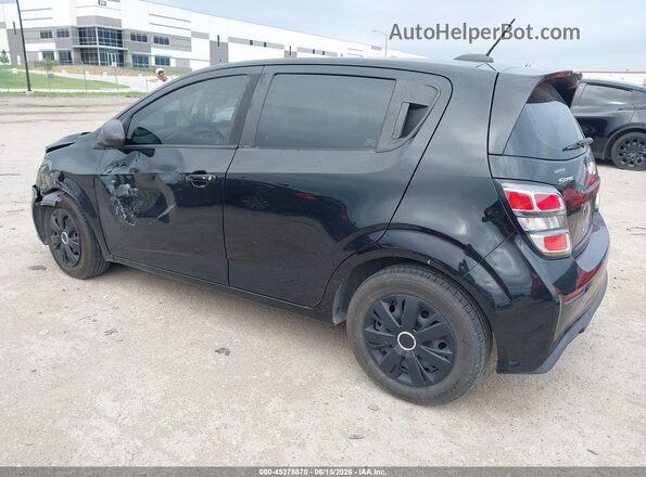 1G1JG6SB3L4138459 2020 CHEVROLET SONIC Black Rear left
