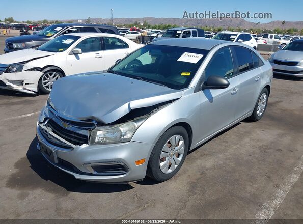 1G1PC5SG4G7215811 2016 CHEVROLET CRUZE Silver Przód lewy