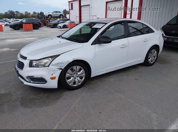 1G1PC5SG9G7117891 2016 CHEVROLET CRUZE White Front left