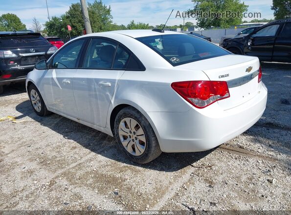 1G1PC5SH0G7220092 2016 CHEVROLET CRUZE White Trasero izquierdo