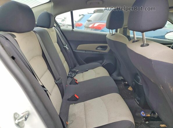 1G1PC5SH1G7113472 2016 CHEVROLET CRUZE White უკანა სავარძლების ხედი