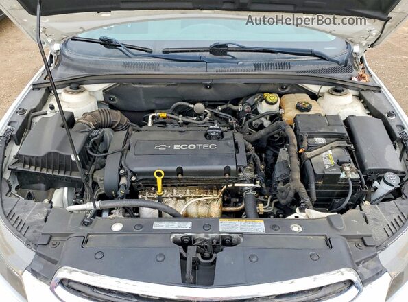 1G1PC5SH1G7113472 2016 CHEVROLET CRUZE White უკანა სალონის ხედი