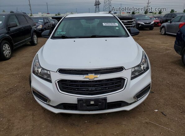 1G1PC5SH1G7113472 2016 CHEVROLET CRUZE White წინა ხედი
