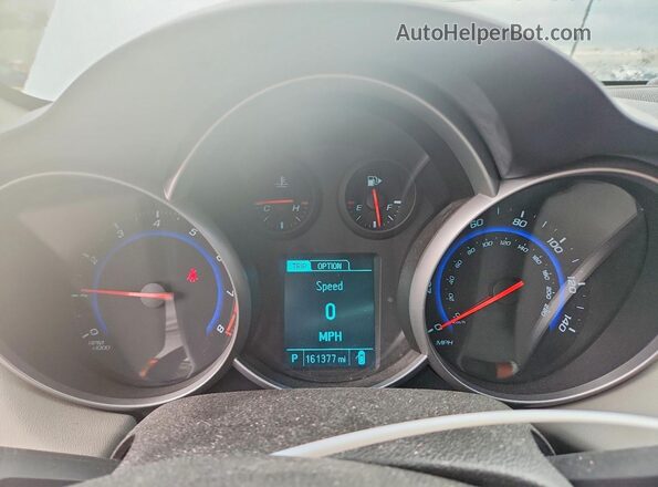 1G1PC5SH1G7159738 2016 CHEVROLET CRUZE White Вид щитка приладів