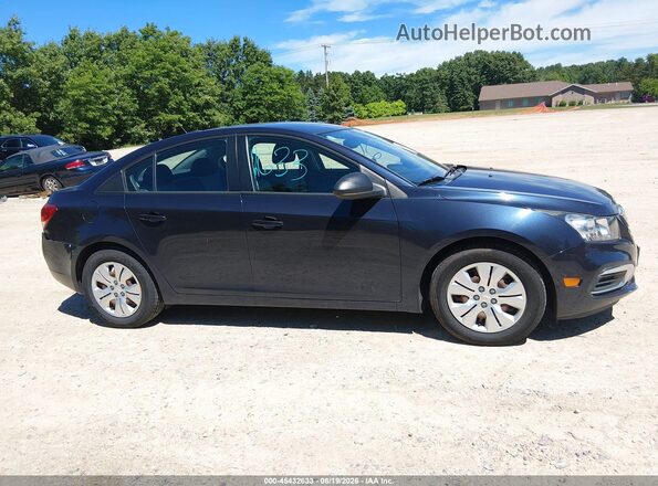 1G1PC5SH3G7222841 2016 CHEVROLET CRUZE Blue Rear interior view