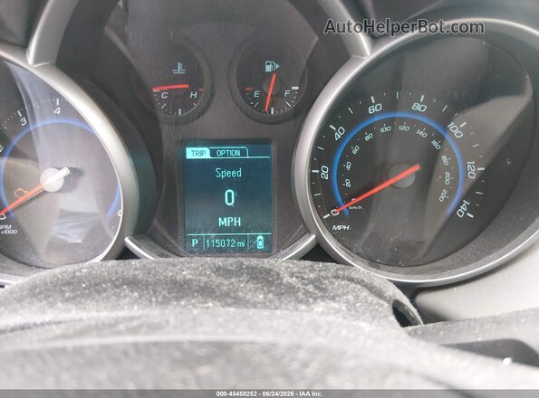 1G1PC5SH4G7210052 2016 CHEVROLET CRUZE Silver Widok tylnych siedzeń