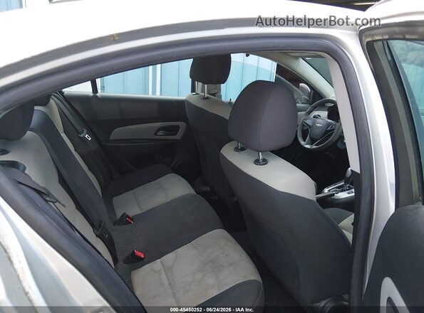 1G1PC5SH4G7210052 2016 CHEVROLET CRUZE Silver Widok naklejki z numerem VIN