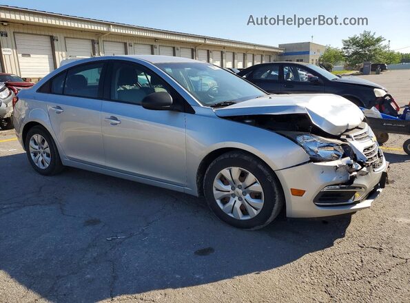 1G1PC5SH4G7219155 2016 CHEVROLET CRUZE Silver წინა მარჯვენა