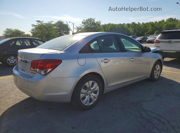 1G1PC5SH4G7219155 2016 CHEVROLET CRUZE Silver უკანა მარჯვენა