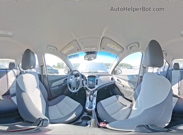 1G1PC5SH4G7219155 2016 CHEVROLET CRUZE Silver VIN კოდის სტიკერის ხედი
