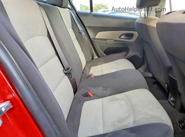 1G1PC5SH6G7150405 2016 CHEVROLET CRUZE Red უკანა სავარძლების ხედი