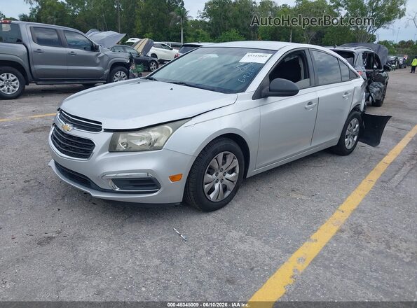 1G1PC5SH6G7218265 2016 CHEVROLET CRUZE Silver Przód lewy
