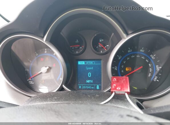 1G1PC5SH6G7218265 2016 CHEVROLET CRUZE Silver Widok tylnych siedzeń
