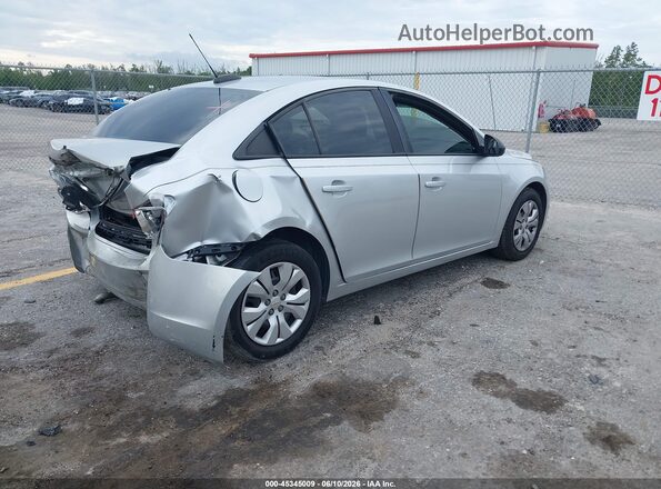1G1PC5SH6G7218265 2016 CHEVROLET CRUZE Silver Tył prawy