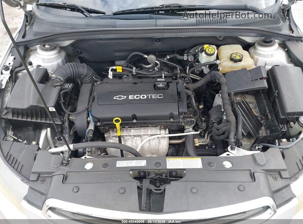 1G1PC5SH6G7218265 2016 CHEVROLET CRUZE Silver Widok z tyłu