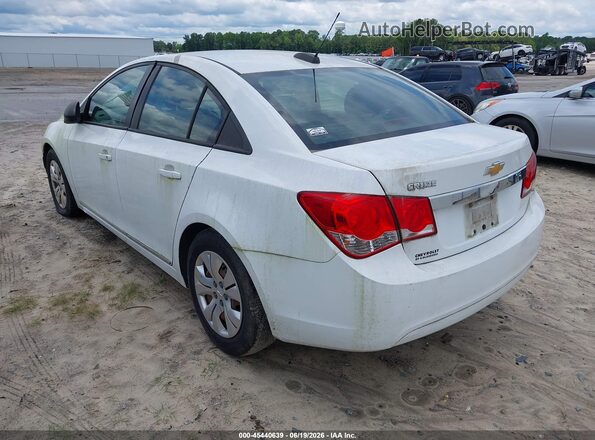 1G1PC5SH7G7213480 2016 CHEVROLET CRUZE White Tył lewy