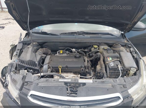 1G1PC5SHXG7201467 2016 CHEVROLET CRUZE Black უკანა ხედი