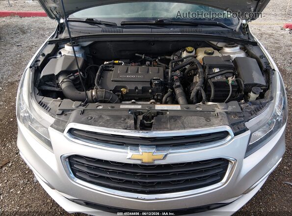 1G1PE5SB2G7165148 2016 CHEVROLET CRUZE Silver Widok z tyłu
