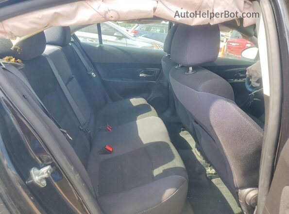 1G1PE5SB2G7179356 2016 CHEVROLET CRUZE Black Հետևի նստատեղերի տեսք