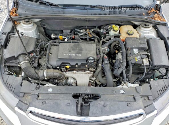 1G1PE5SB3G7105136 2016 CHEVROLET CRUZE Silver უკანა სალონის ხედი