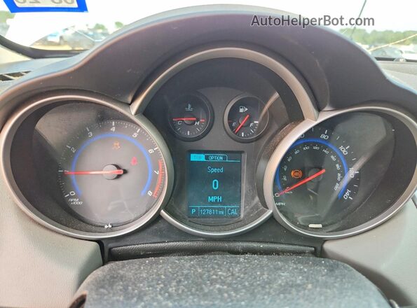 1G1PE5SB3G7175669 2016 CHEVROLET CRUZE Silver ხელსაწყოთა პანელის ხედი