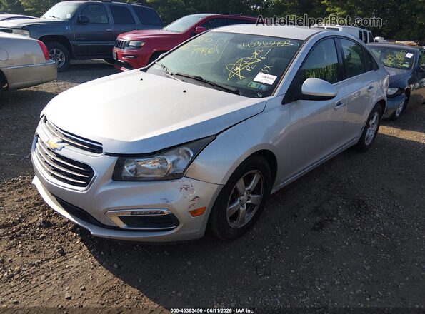 1G1PE5SB4G7123693 2016 CHEVROLET CRUZE Gray Vista tres cuartos delantera izquierda