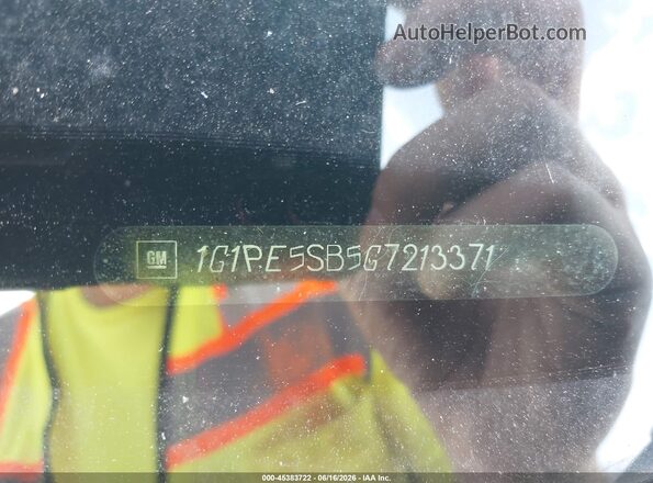 1G1PE5SB5G7213371 2016 CHEVROLET CRUZE Коричневый Вид подкапотного пространства