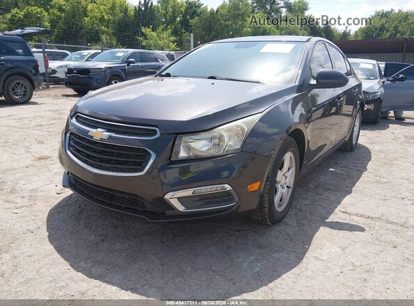 1G1PE5SB5G7229201 2016 CHEVROLET CRUZE Maroon წინა მარცხენა ხედი სამი მეოთხედიდან