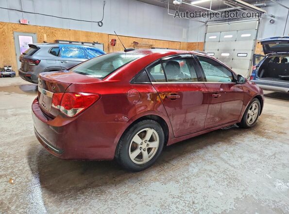 1G1PE5SB8G7207385 2016 CHEVROLET CRUZE Burgundy Rear right