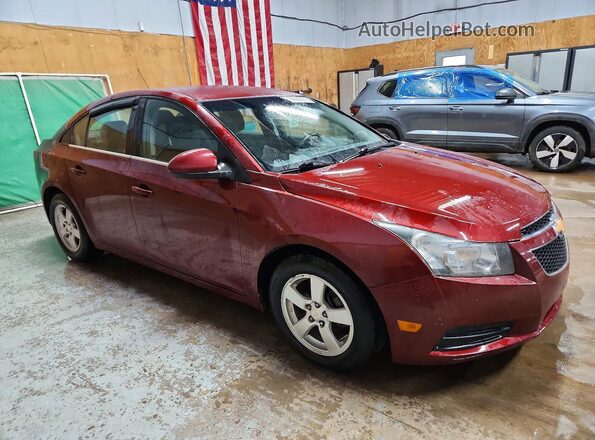 1G1PE5SB8G7207385 2016 CHEVROLET CRUZE Burgundy Front right